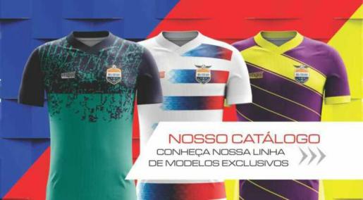 Linha exclusiva de uniformes para esportes Linha exclusiva de uniformes para esportes